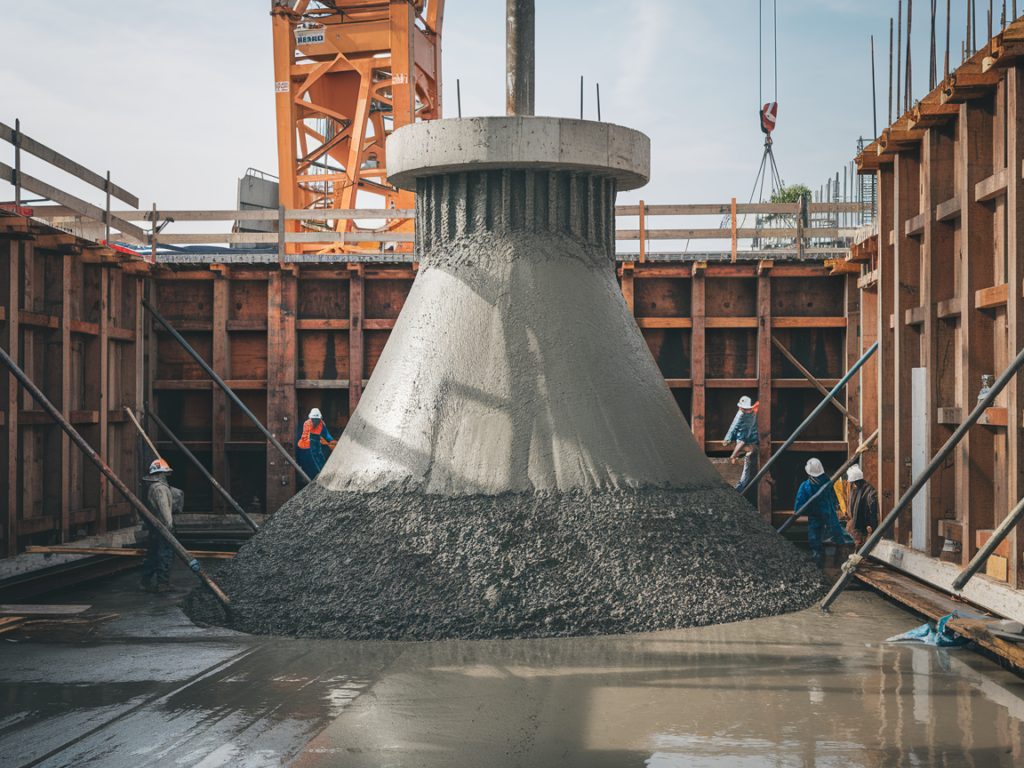 situ pile meaning