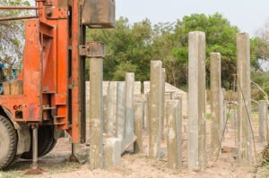 precast pile Driving