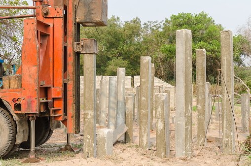 precast pile Driving