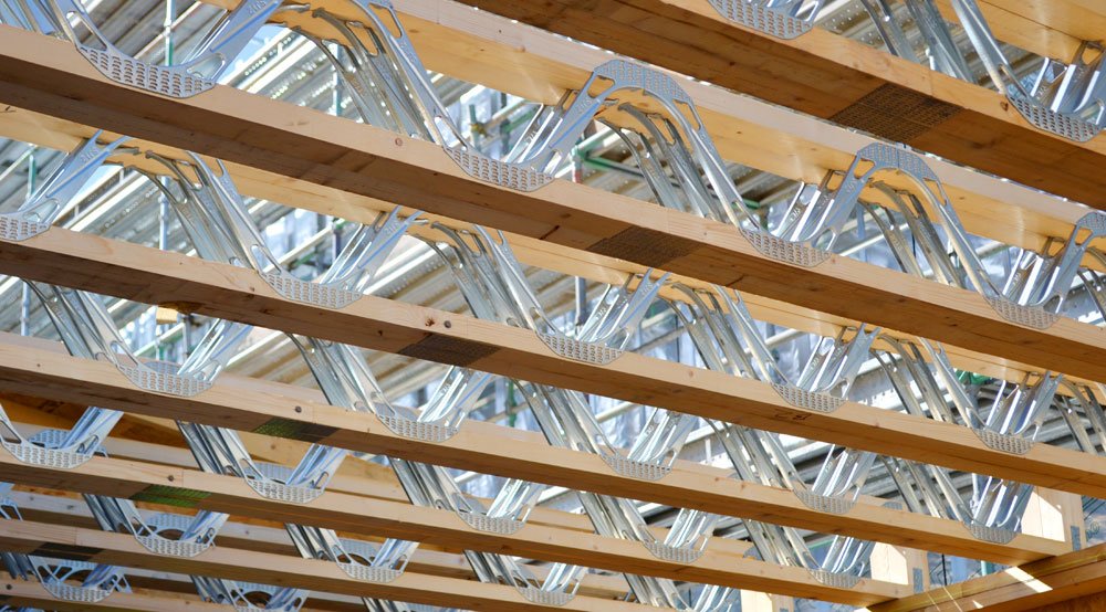 I joist floor