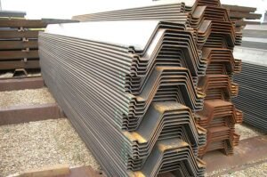Metal sheet piling