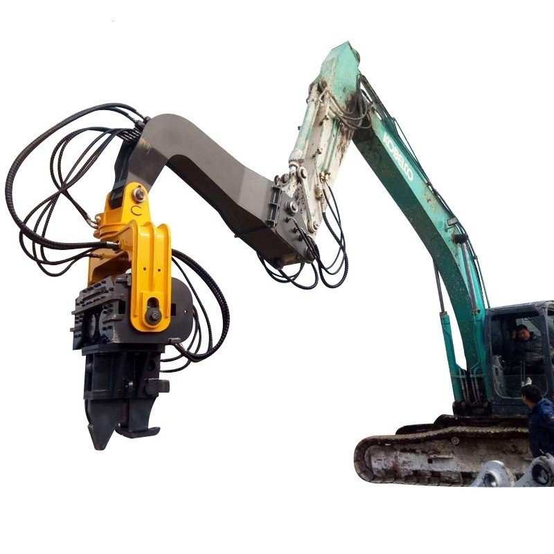 Main Components of a Vibro Hammer for Sheet Pile Driving