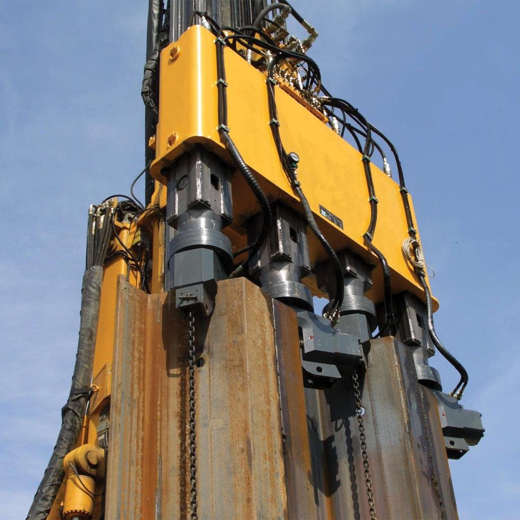 sheet pile installation equipment