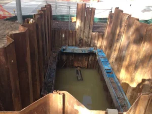 sheet pile installation method