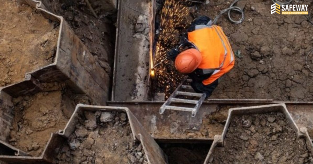 Sheet pile project management services