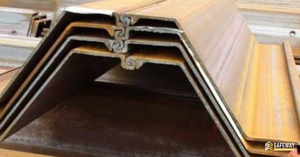 Sheet pile soil conditions