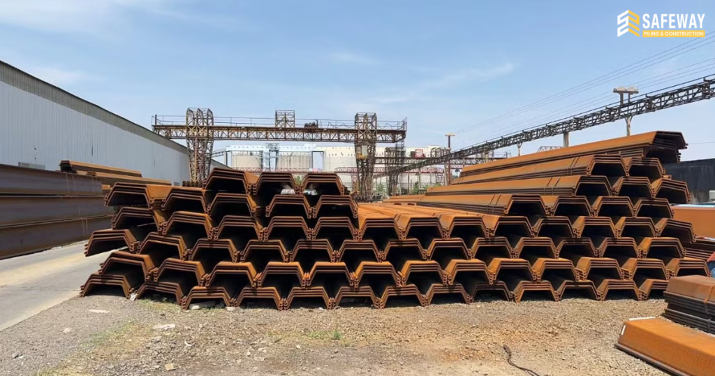 Used Steel Sheet Pile for Sale in Bangladesh