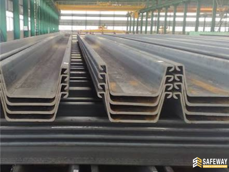 Sheet pile sizes