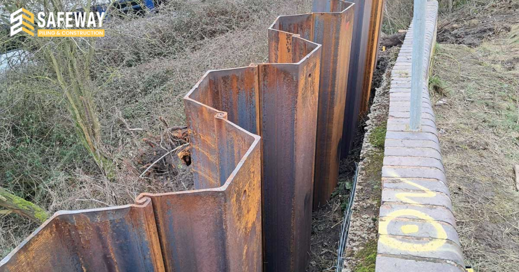 sheet pile extraction machine