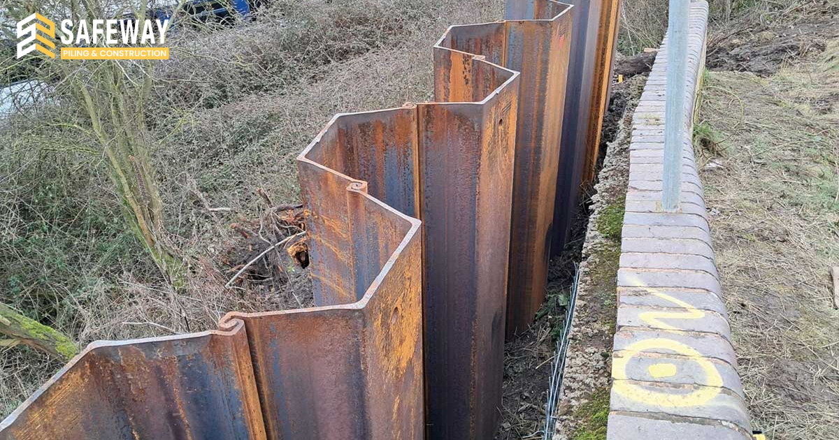 sheet pile extraction machine