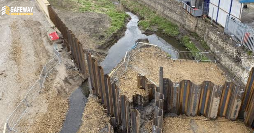 Sheet pile length calculation